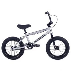Cult BMX Juvi 14" Enfant, Argent/noir