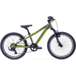 Eightshot VTT Enfant & Ado X-Coady 20 FS 7-speed Kids, Olive/jaune