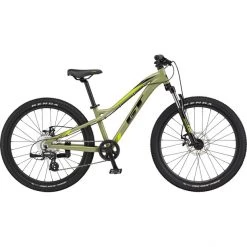 Gt-bicycles VTT Enfant & Ado Stomper Ace 24 Enfant, Vert -VTT enfant Soldes gt bicycles stomper ace 24 kids moss green 3