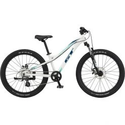 Gt-bicycles VTT Enfant & Ado Stomper Ace 24 Enfant, Blanc -VTT enfant Soldes gt bicycles stomper ace 24 kids pearl white 3
