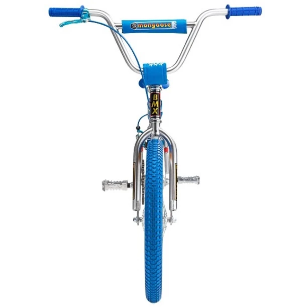 Mongoose BMX California Special, Argent/bleu 5 Mongoose BMX California Special, Argent/bleu – Image 3