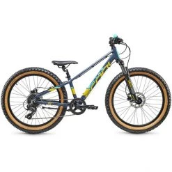 Scool VTT Enfant & Ado Xroc Plus Disc 24 8-S Enfant, Gris/bleu