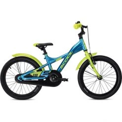 Scool VTT Enfant & Ado XXlite Alloy 18 Enfant, Bleu/vert