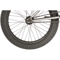 Stranger BMX Crux RHD, Argent -VTT enfant Soldes stranger crux rhd matt raw 5